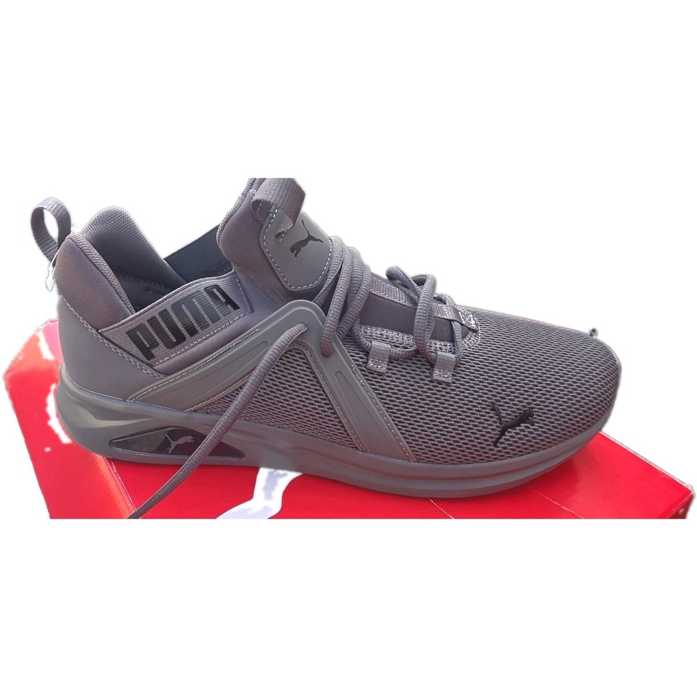 Puma Enzo 2 Mens 13 Castlerock Mesh Slip On Athletic Training Running Sneakers
